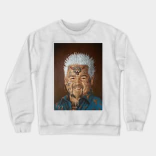 Flavor Town Explosion | Guy Fieri Face Tattoos & More | Magnet | Chipmunk Smile tattoos need a job randy Crewneck Sweatshirt